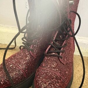 Michaels kors combat boots